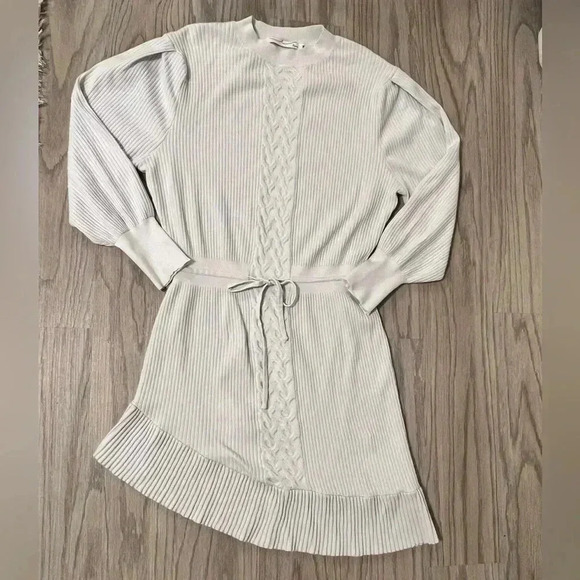 By Egreis Dresses & Skirts - By Egreis Grey Sweater Dress Size Medium